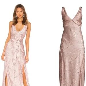 LoveShackFancy Blush Maxi Dress